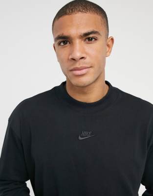 nike mock neck long sleeve shirt