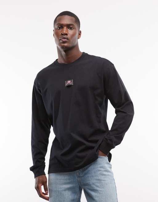 Nike long sleeve V-Day graphic t-shirt in black , 5 of 5