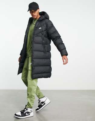 Nike store puffer long