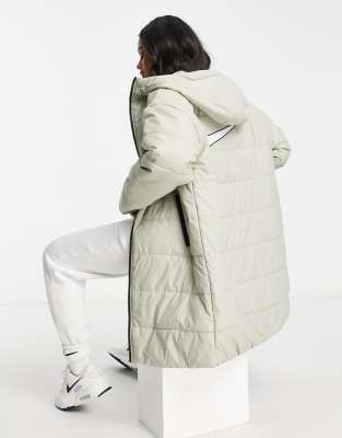 nike longline puffer coat