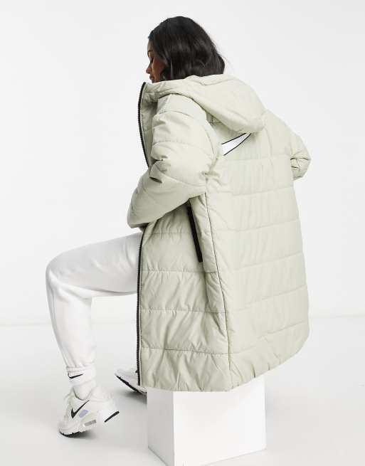 Nike padded long online coat