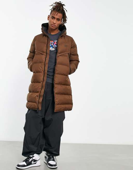 Long down shop padded jacket nike