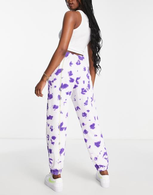 Tie dye best sale purple sweatpants