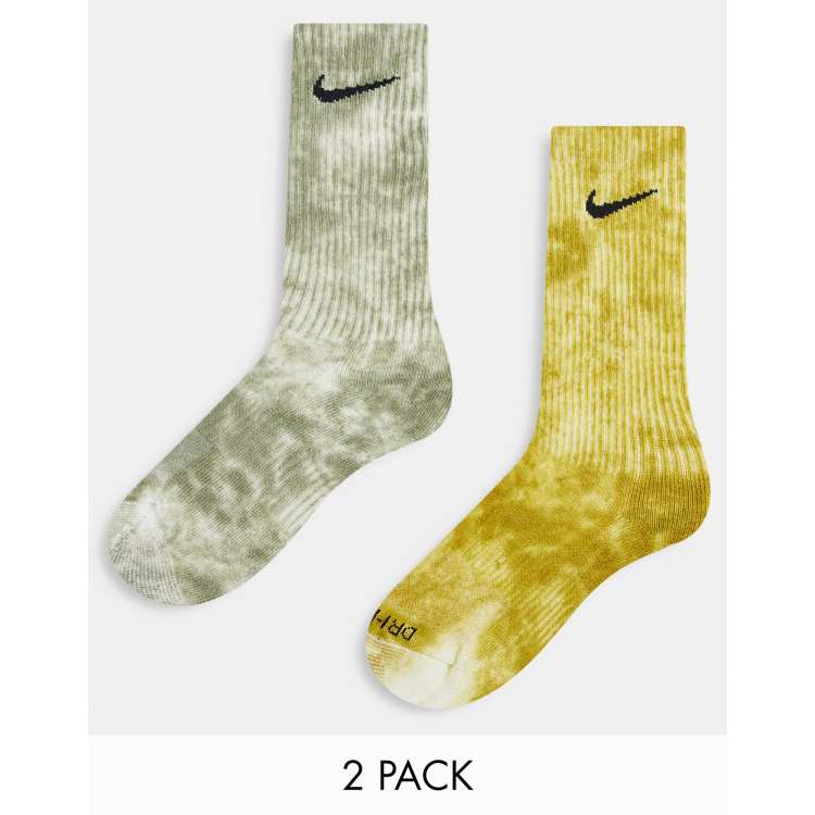 Chaussette nike online jaune