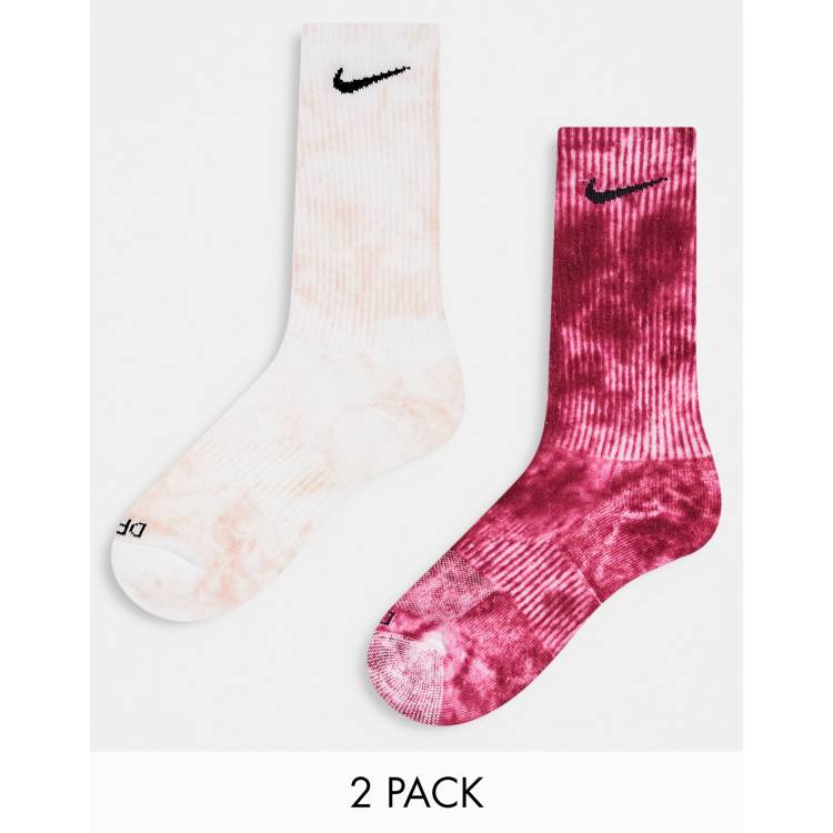 Chaussette nike rose hot sale