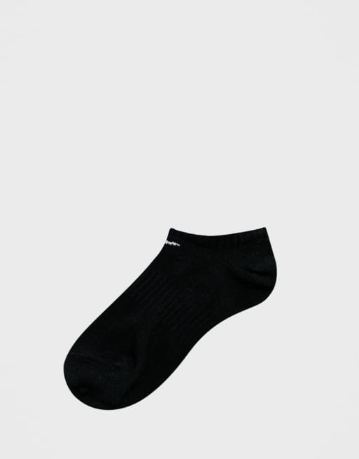 Nike - Lot de 3 paires de chaussettes pour baskets - Noir, blanc et gris, 2 de 4
