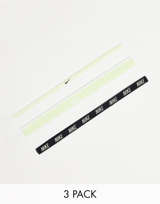 Nike - Lot de 3 bandeaux - Volt
