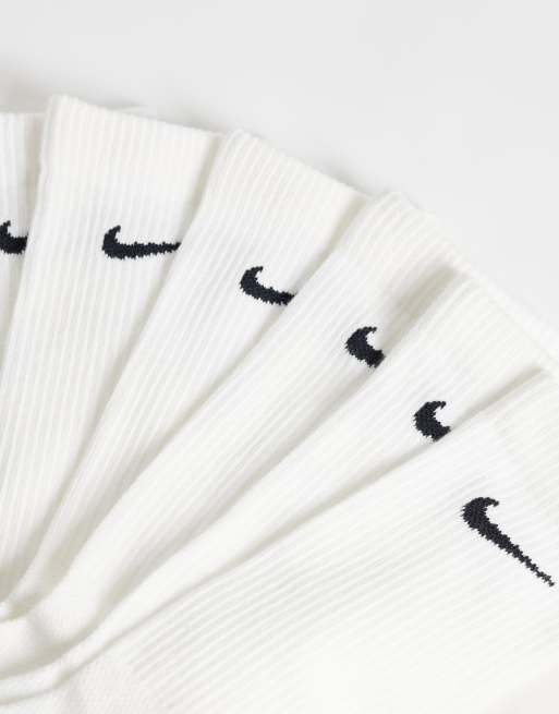 Nike lot de 6 paires de chaussettes montantes Everyday Elevated blanches, 2 de 3
