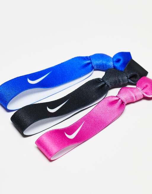 Nike - Lot de 6 élastiques à cheveux variés avec pochette - Multicolore, 2 de 4