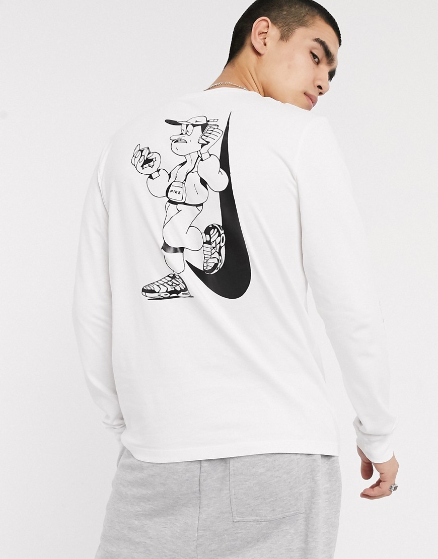 Nike - Lugosis Artist Pack - T-shirt a maniche lunghe bianca-Bianco