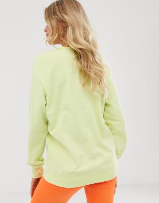nike luminous green rainbow wheel sweatshirt