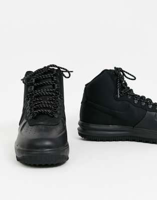 nike lunar force 1 duckboot triple black