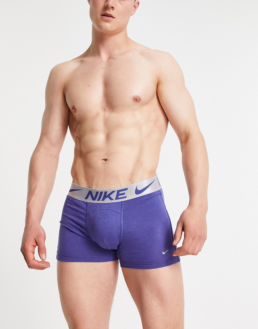 Nike - Luxe Cotton - Boxershort van modal in paars
