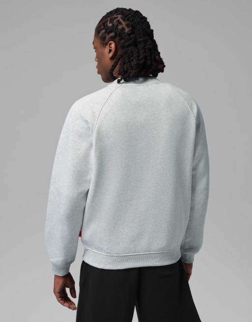 Nike M j brk st bb Sweatshirt mit Rundhalsausschnitt in Grau, 2 von 4