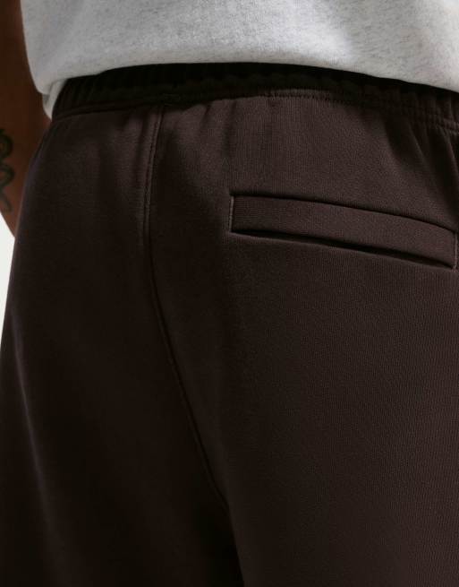 Nike M nk solo bb bungee broek in bruin, 3 van 4