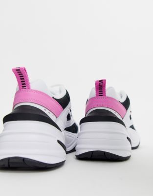 nike m2k tekno nere e rosa