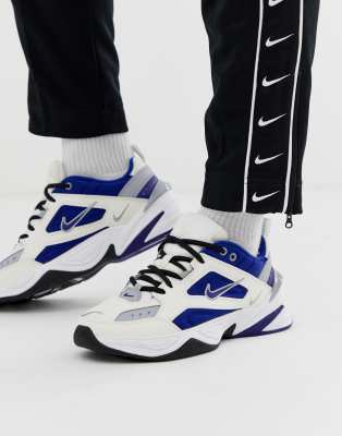 nike tekno blauw