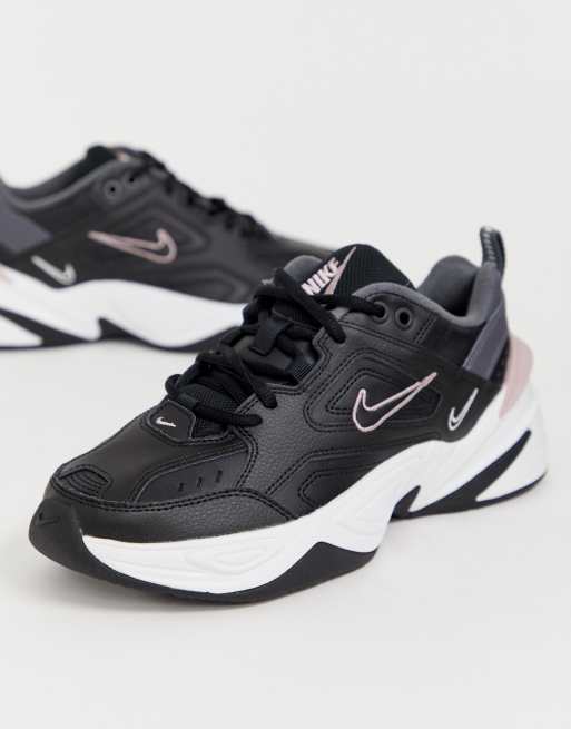 Goed Onrustig Afname Nike - M2K Tekno - Sneakers in zwart en roze | ASOS