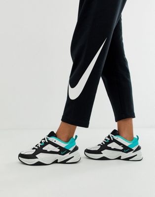 Nike - M2K Tekno - Sneakers nere, bianche e verdi | ASOS