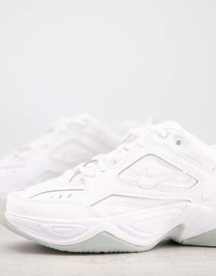 nike black and white m2k tekno trainers