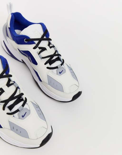 Nike blue store m2k tekno trainers