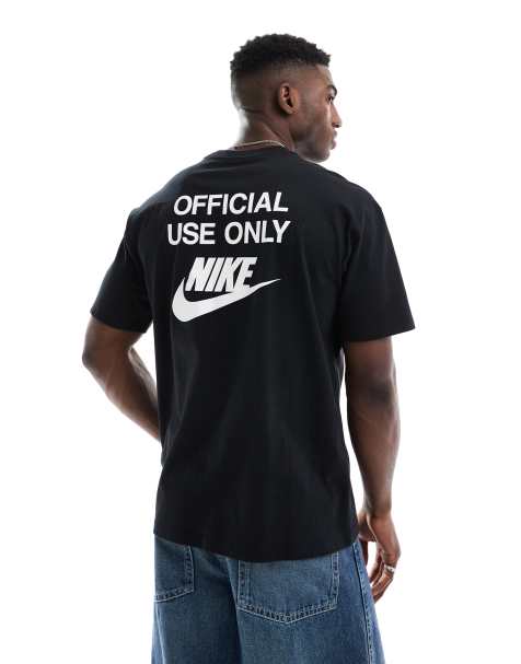 Nike M90 graphic t-shirt in black - view 1