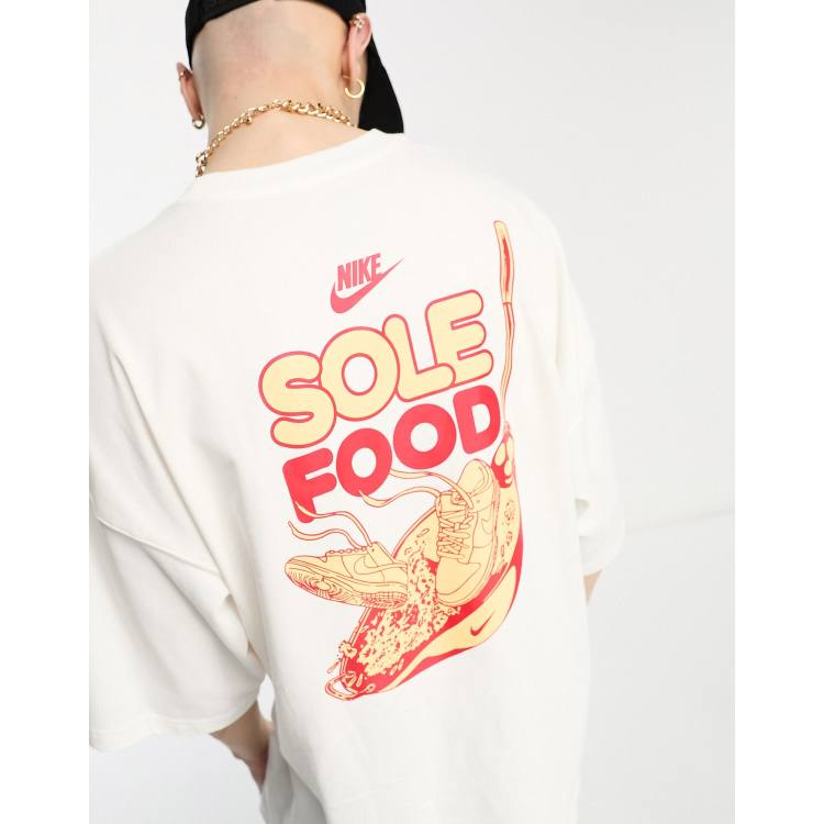 Nike M90 Sole Food LBR t-shirt in white | ASOS