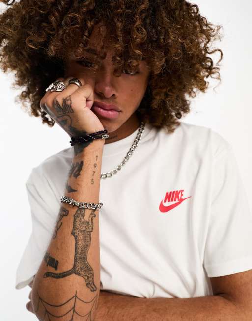 ★ドイツ発*NIKE*新作*SOLE FOOD Tシャツ/WHITE★ Nike Sole Food front print T-shirt in white | ASOS