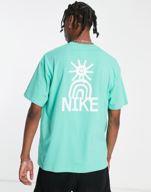 Turquoise on sale nike shirt