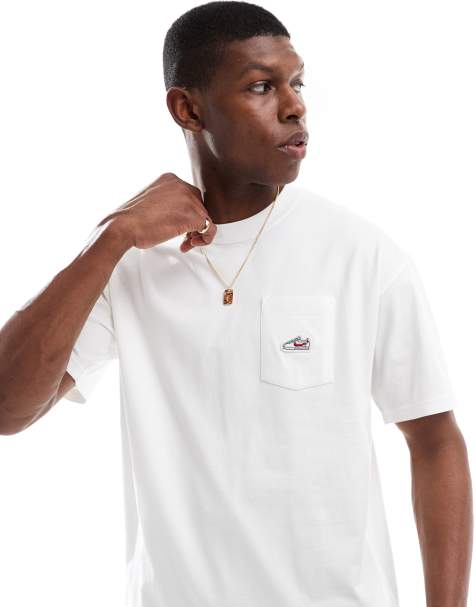 Nike – M90 – T-Shirt in Weiß mit Print - view 1