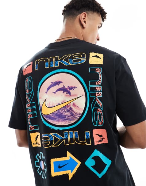 Nike - M90 - T-shirt - Noir - view 1
