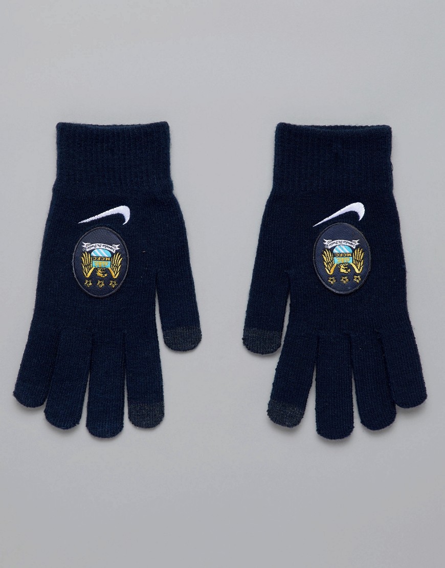 Nike - Manchester City handschoenen-Marineblauw