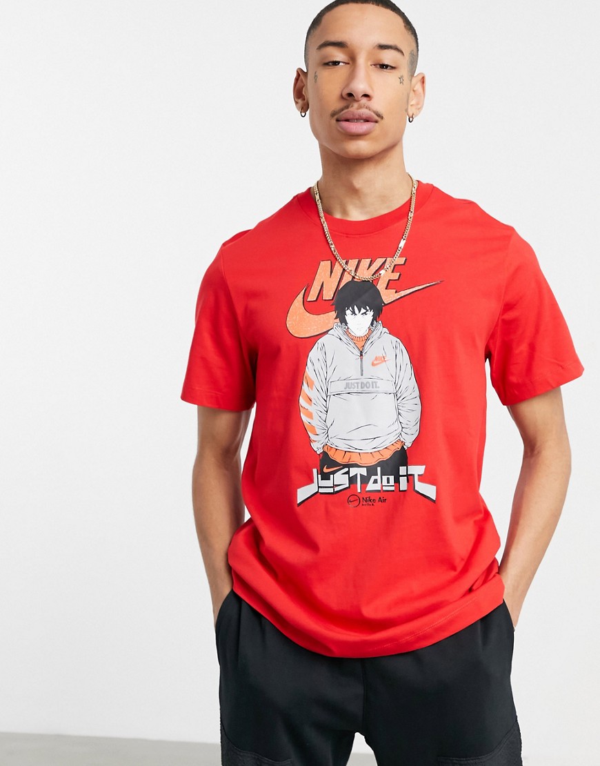 Nike Manga Futura Man t-shirt in red