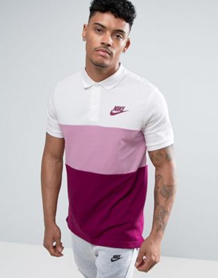 Nike Matchup Polo Shirt In White 847646 