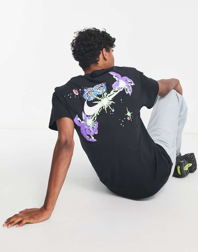 Nike Max90 t-shirt in black