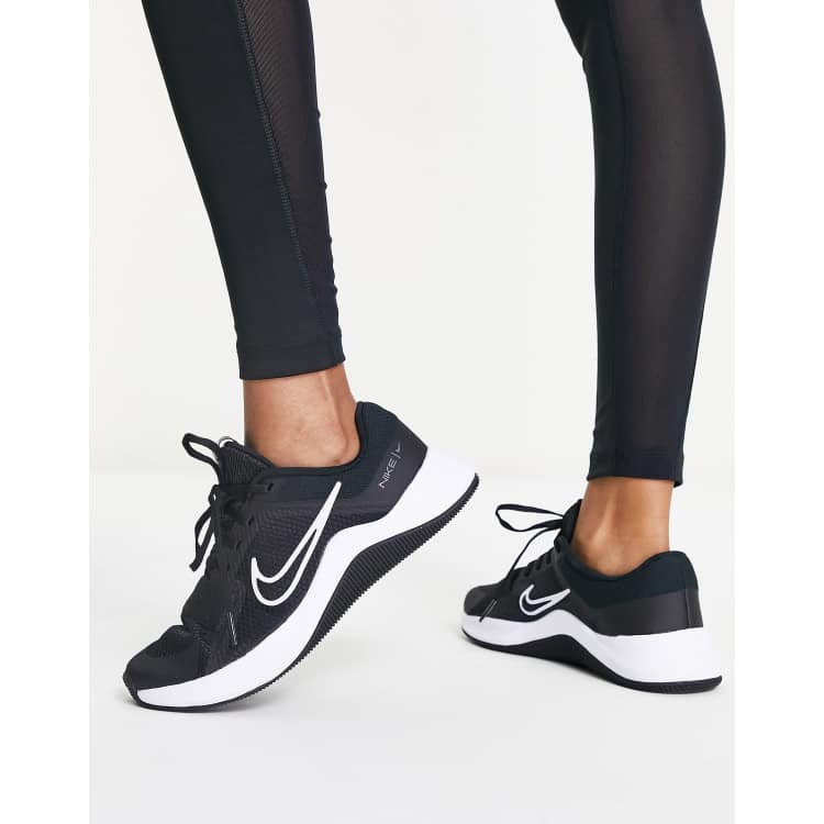 Nike Women's MC Trainer 2 Training Shoes in Black/Black Size 5.5