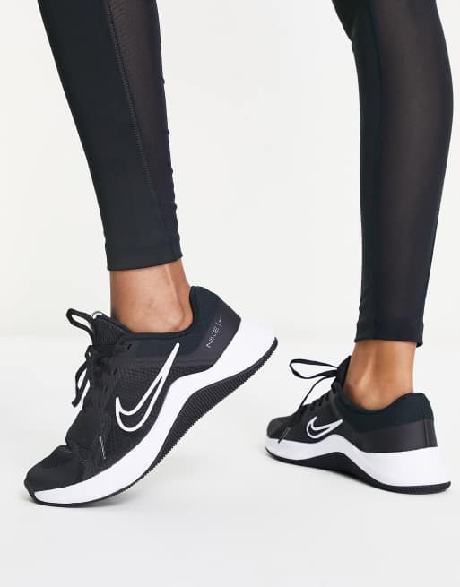 Nike Women's MC Trainer 2 Training Shoes in Black/Black Size 5.5