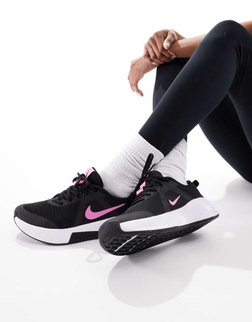 Nike MC Trainer sneakers in black pink ASOS