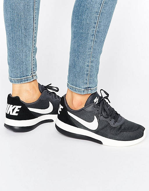Nike Md Runner Trainers In Black And Grey | ASOS