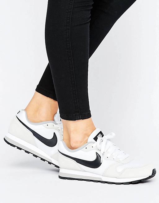 Nike MD Runner Trainers In White | ASOS