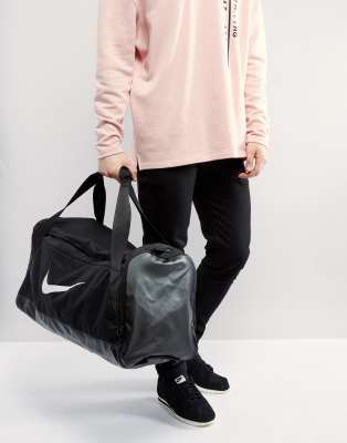 nike brasilia medium holdall pink