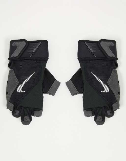 Nike Mens Training Premium fitness gloves in black and volt ASOS