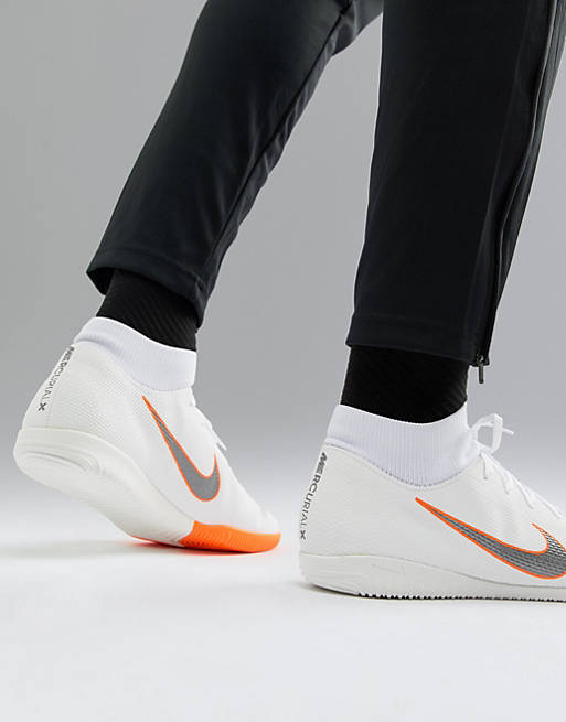 Nike - Mercurial Superflyx 6 - Chaussures de football en salle - Blanc  AH7369-107