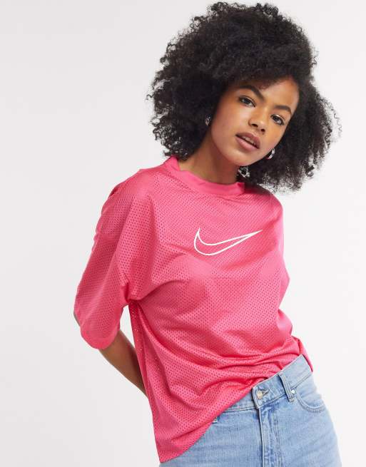 Nike mesh t store shirt women's