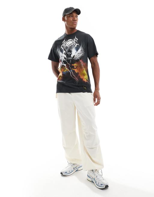 Nike metal graphic t shirt in black