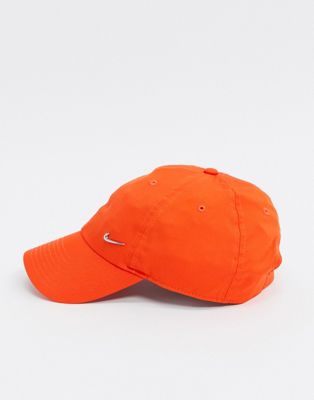 orange nike cap