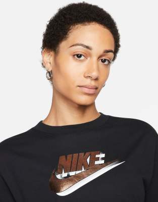 nike metallic t shirt