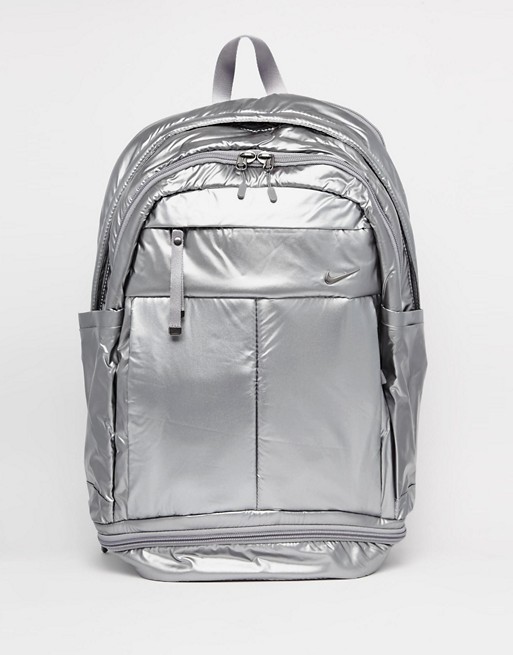 Nike | Nike Metallic Silver Backpack