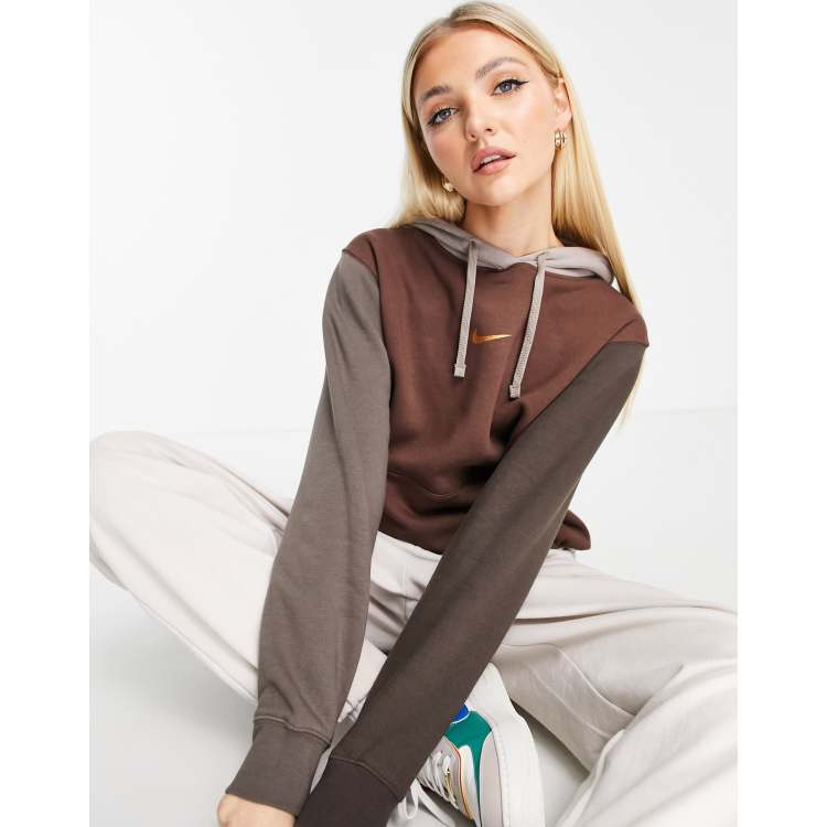 Nike colour block sweatshirt on sale