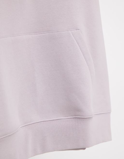 Nike – Metallic Swoosh – Kapuzenpullover im Farbblock-Design in neutraler Farbe, 4 von 4